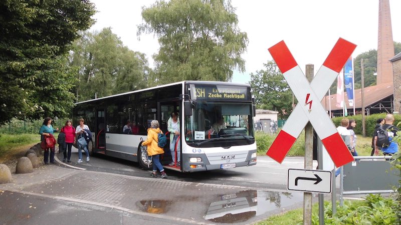 RS1006 bei Ankunft an der Zeche