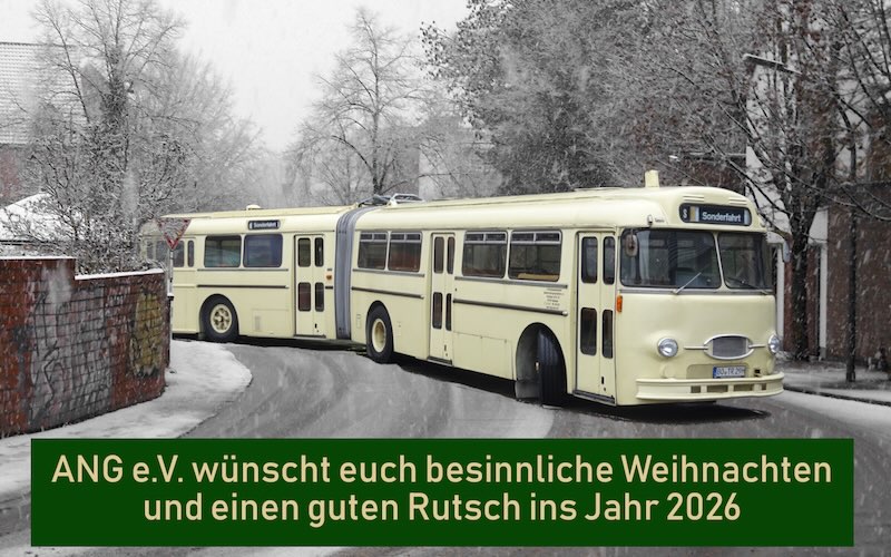 Jahresende – ANG e.V. wünscht euch besinnliche Weihnachten und einen guten Rutsch
